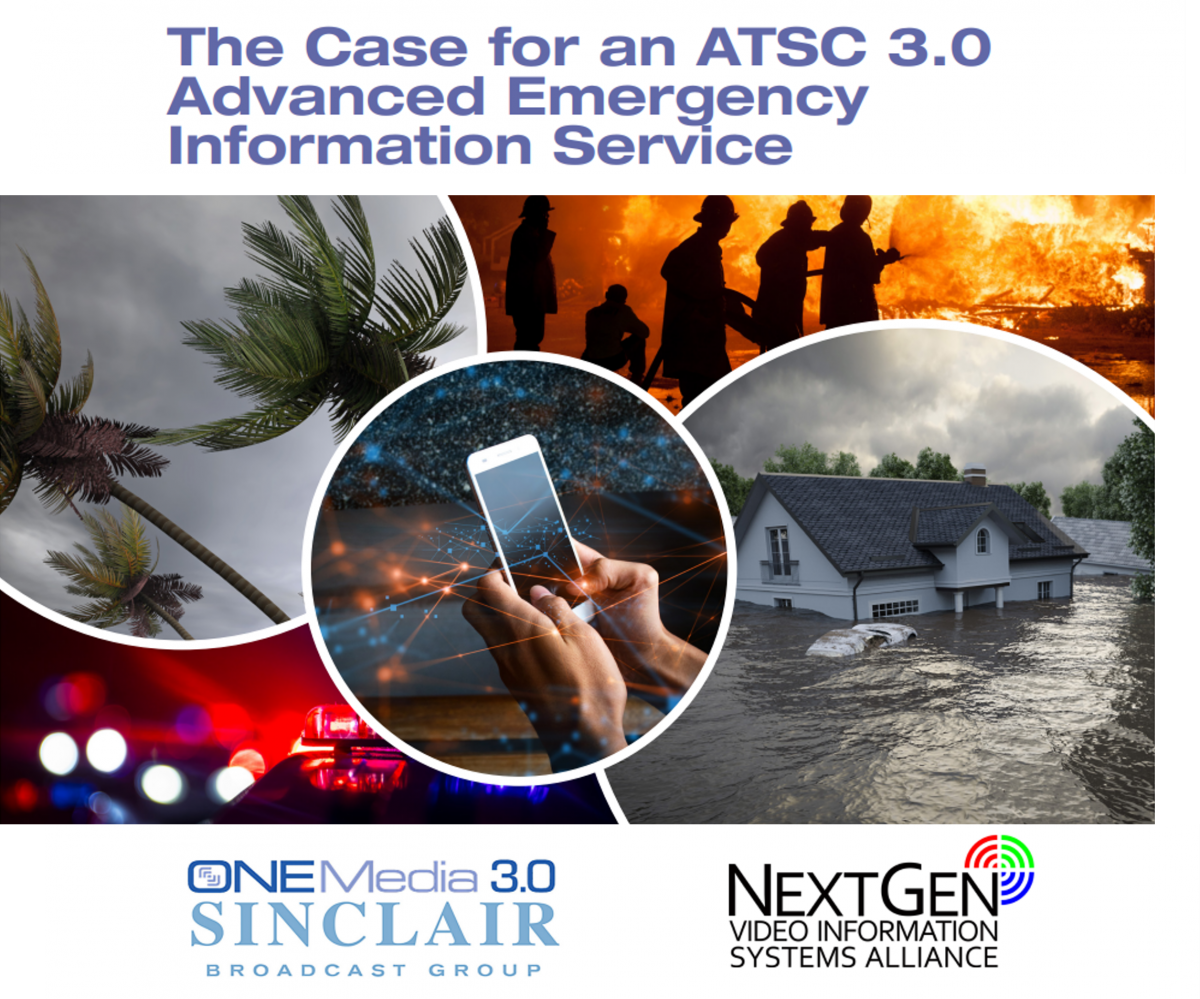 New Study Shows the Potential of NextGen Broadcast Emergency Services