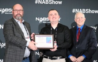 Alan Jurison and Xperi’s Mike Raide and Jeff Baird are the winners of the 2025 NAB BEIT Conference Proceedings Best Paper Award for their paper, “Digital-Only Boosters for HD Radio Single Frequency Networks.”