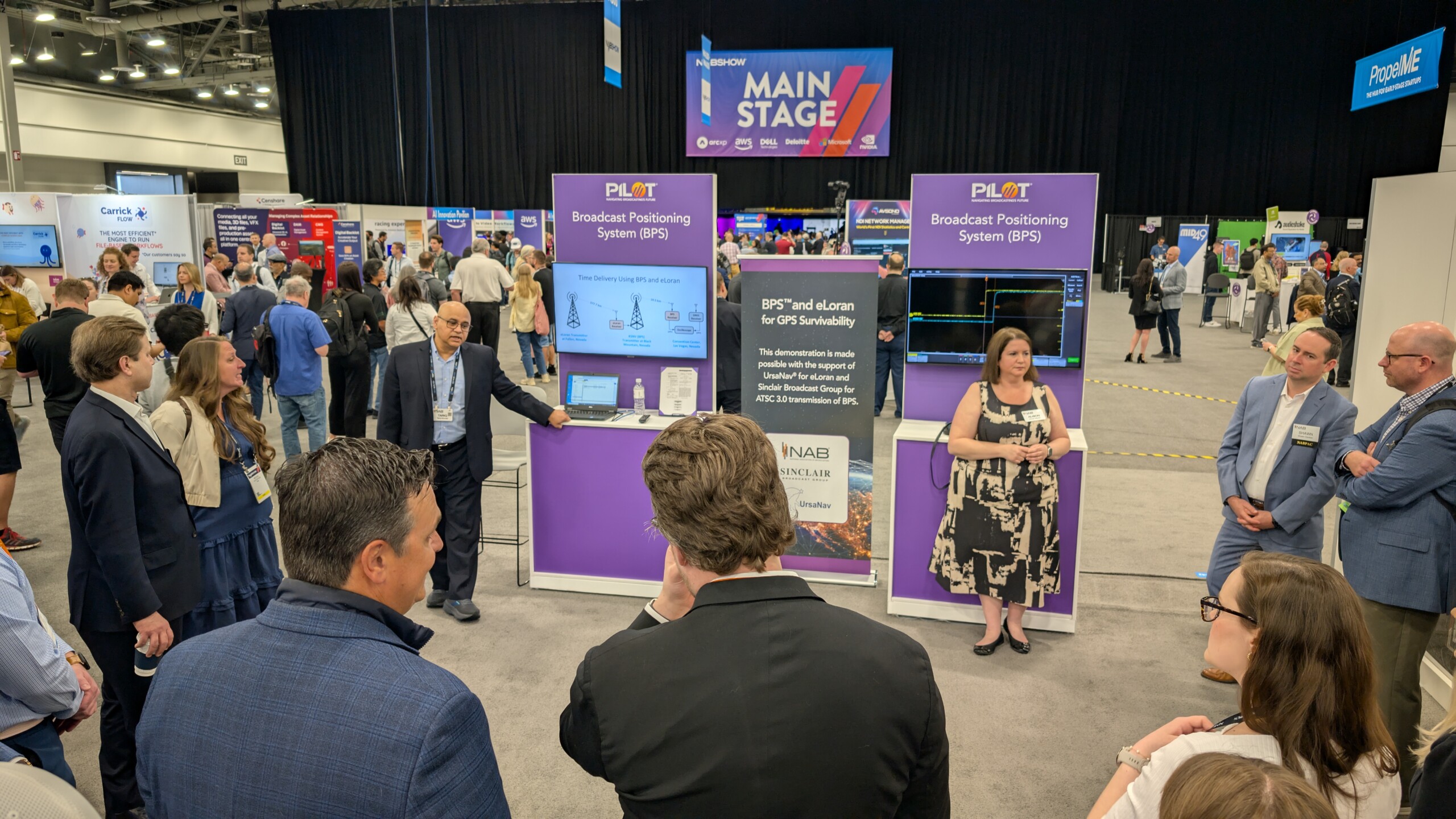 BPS Demo at PILOT Booth at 2025 NAB Show