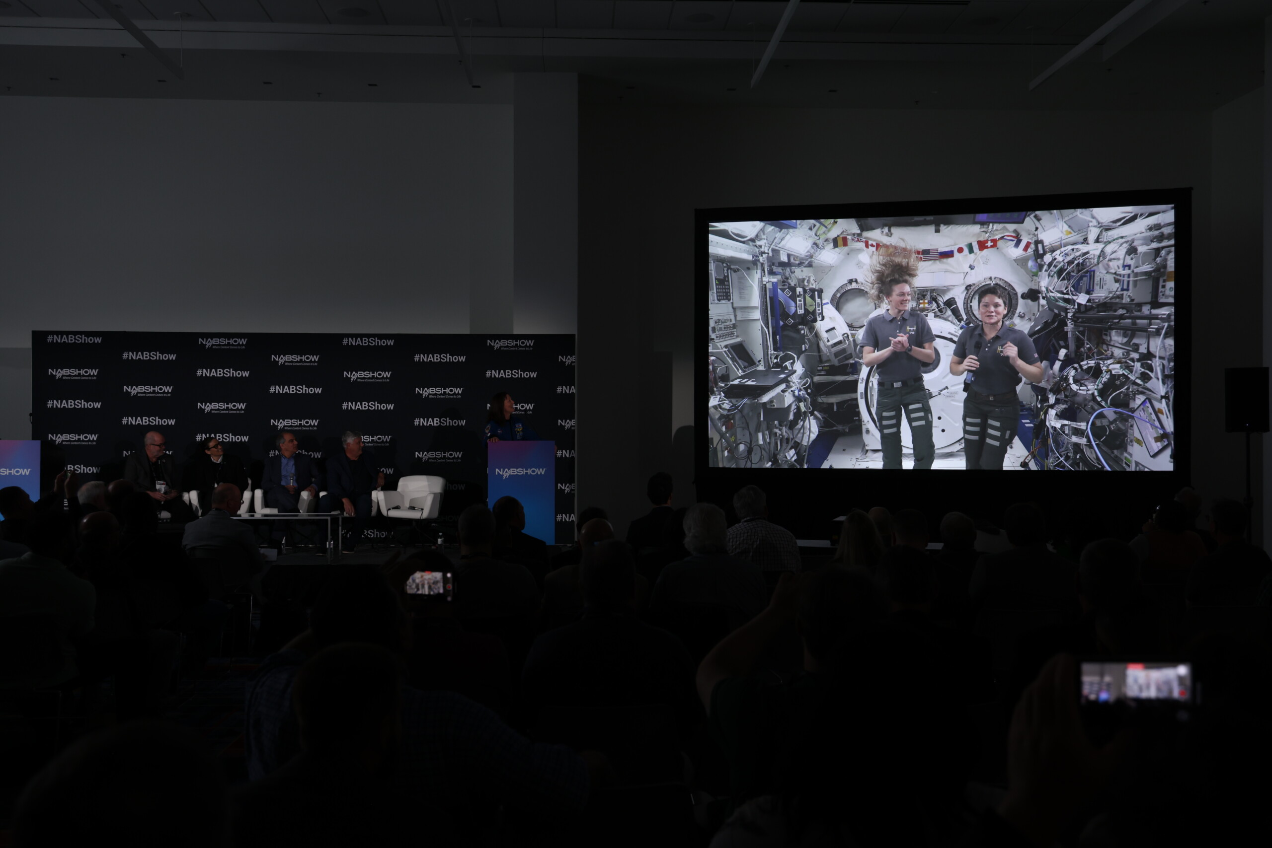 2025 NAB BEIT Keynote from the International Space Station